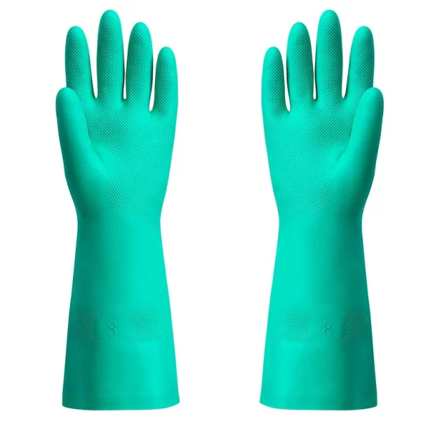 Nitrile cleaning gloves