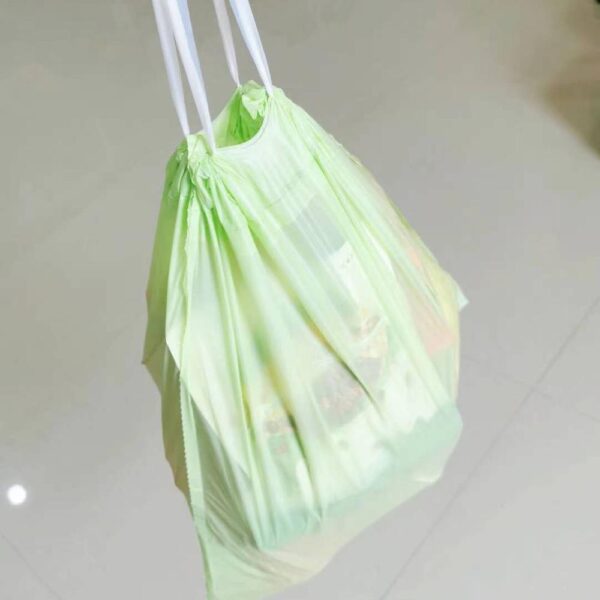 Compostable Trash Bags With Drawstring