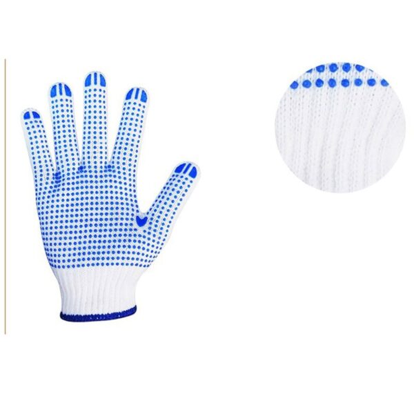 Cotton Knitted Dotted Hand Gloves - Image 5