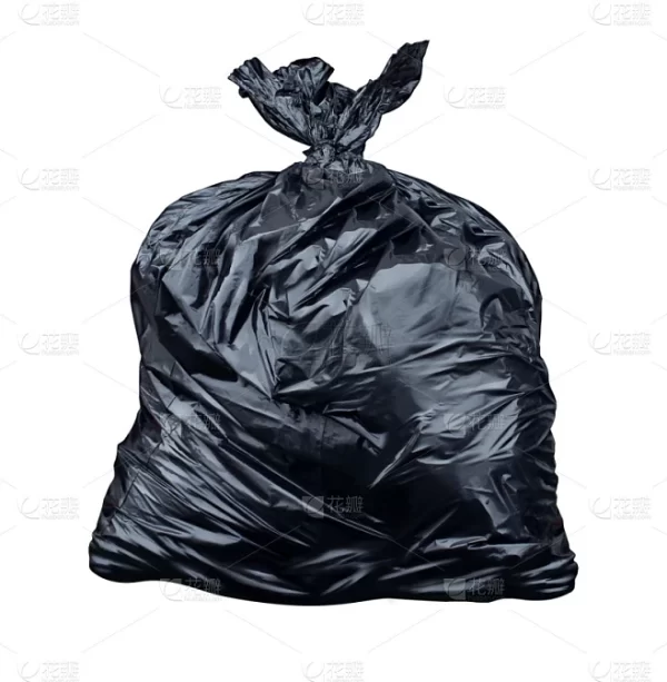 Black Heavy Duty Trash Bags