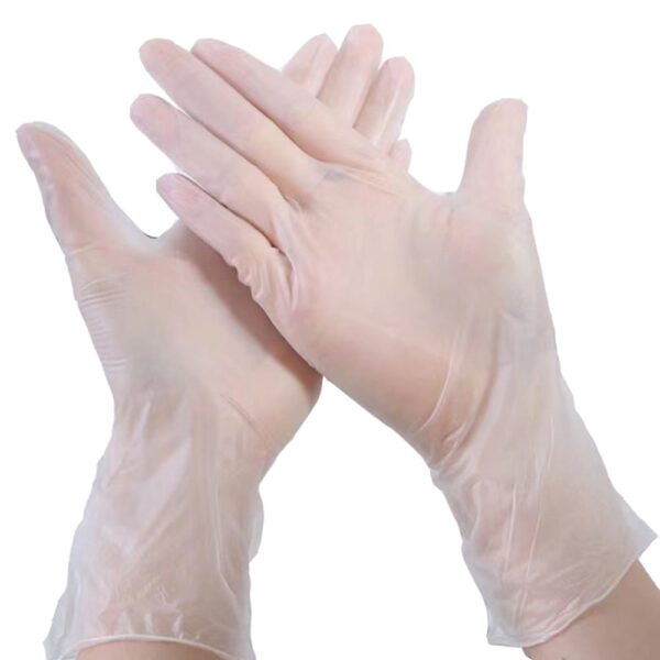 Vinyl examination gloves